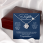 To My Daughter | Graduation | Love Knot Necklace