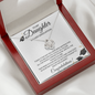 To My Daughter | Graduation | Love Knot Necklace