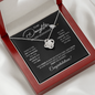 To My Daughter / Graduation / Love Knot Necklace
