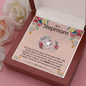 Best Stepmom - Love Knot Necklace