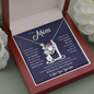 To My Mom | Loved Mother | Necklace