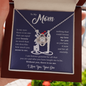To My Mom | Loved Mother | Necklace