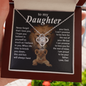 Daughter - Proud of you - Necklace