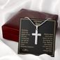 To My Son | Cross Necklace