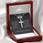 To My Man | Cross Necklace ❤️