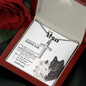 To My Man | Never Forget That I Love You | Cross Necklace ❤️