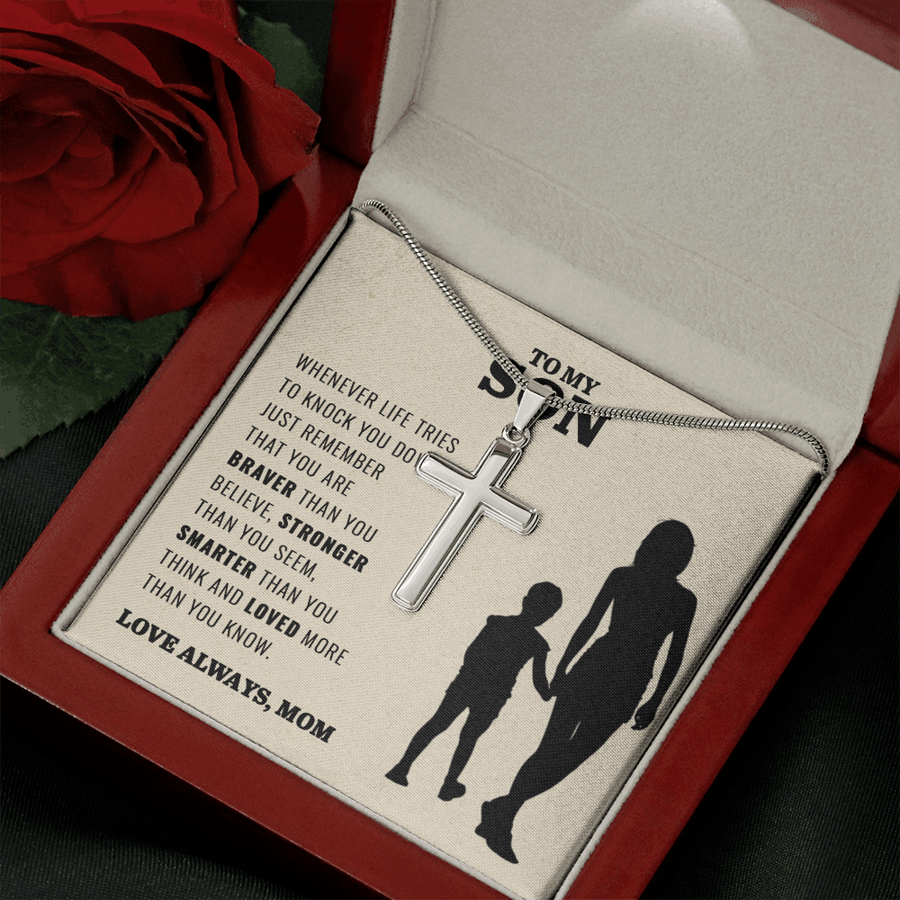 To My Son | Cross Necklace ❤️❤️