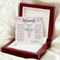 CZ Cross Necklace | To My Mom