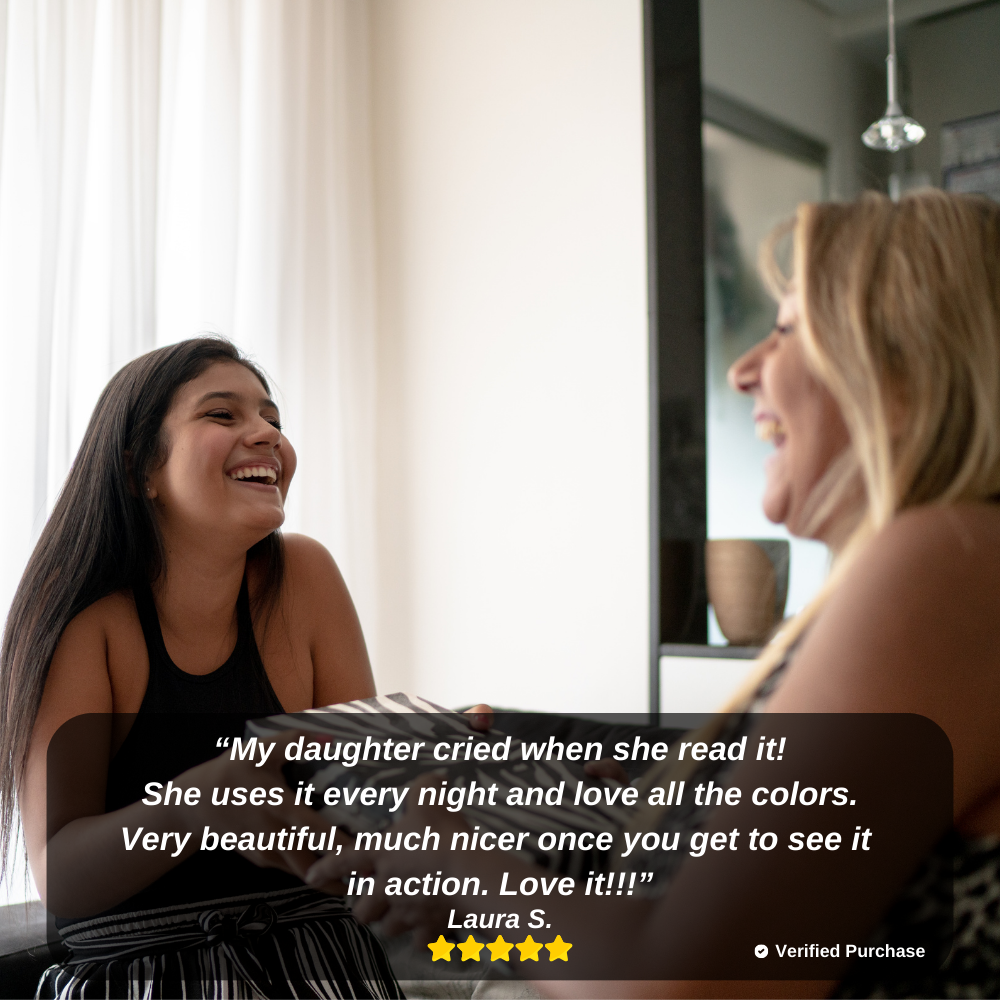 To My Beautiful Daughter - I Will Always Love You - Acrylic Lamp 😍