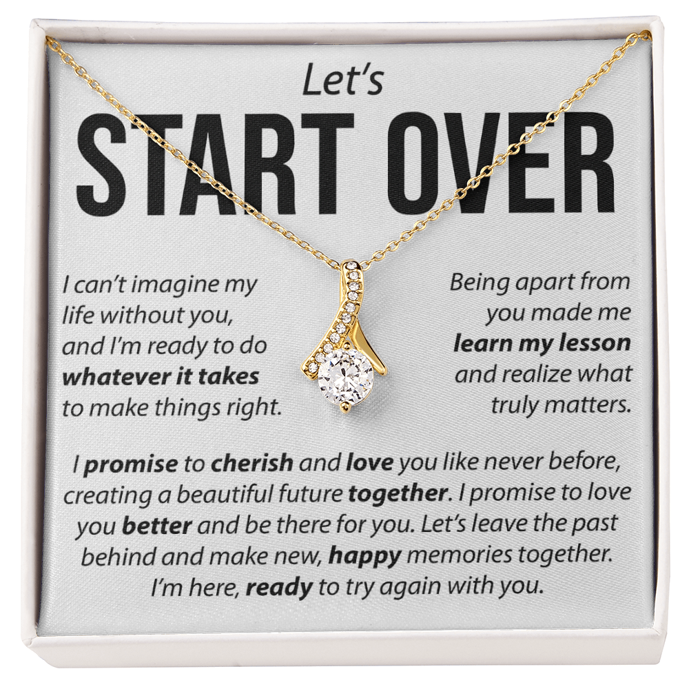 Let's Start Over - Alluring Beauty Necklace
