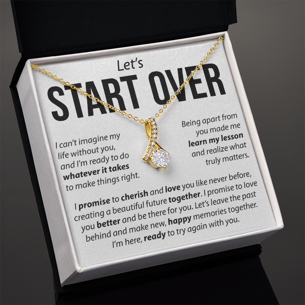 Let's Start Over - Alluring Beauty Necklace