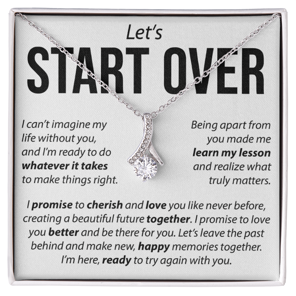 Let's Start Over - Alluring Beauty Necklace