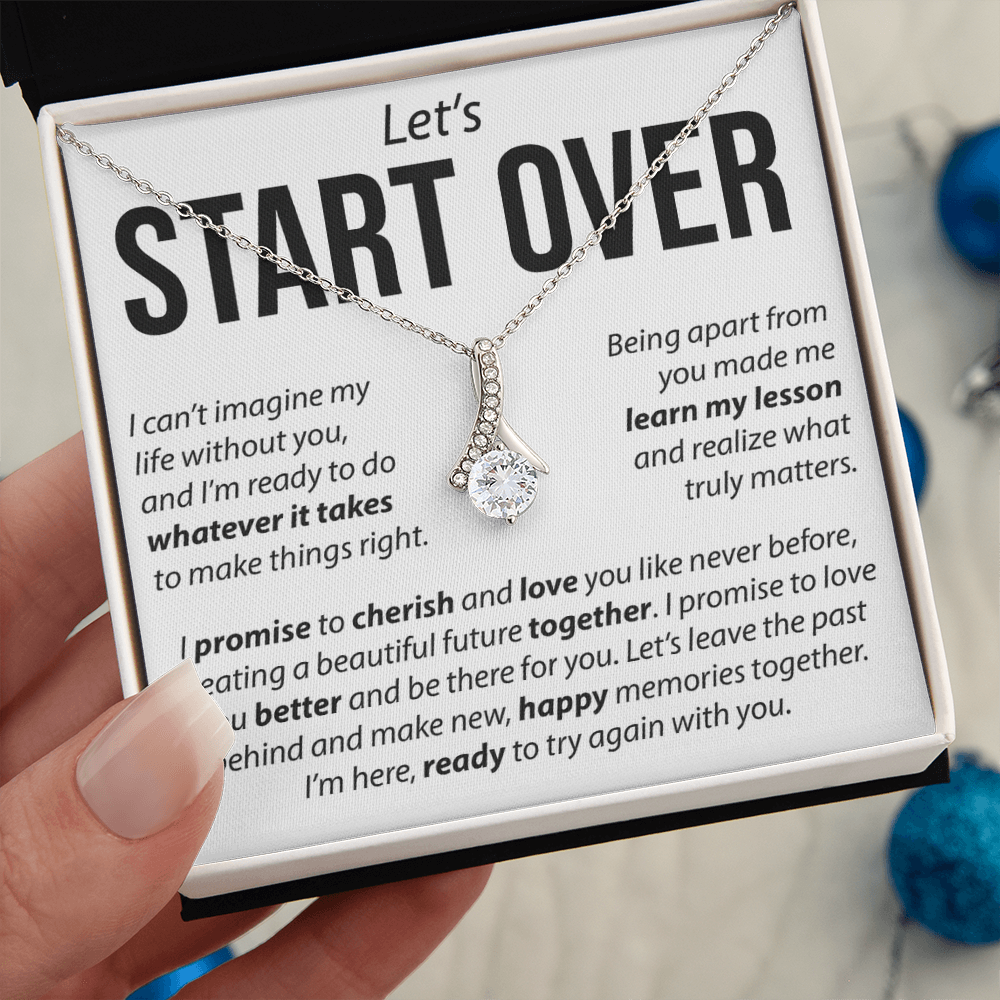 Let's Start Over - Alluring Beauty Necklace
