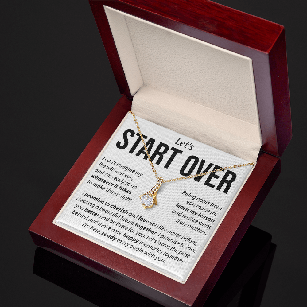 Let's Start Over - Alluring Beauty Necklace