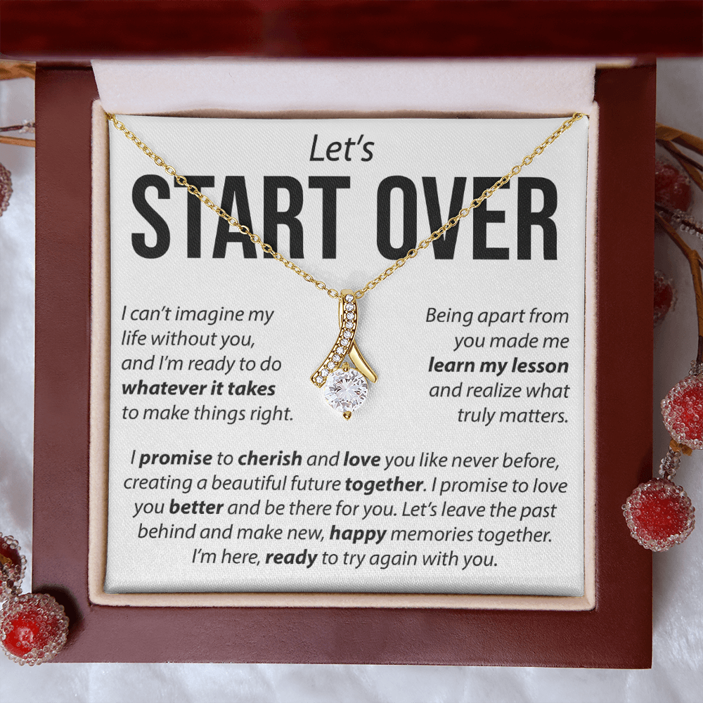 Let's Start Over - Alluring Beauty Necklace