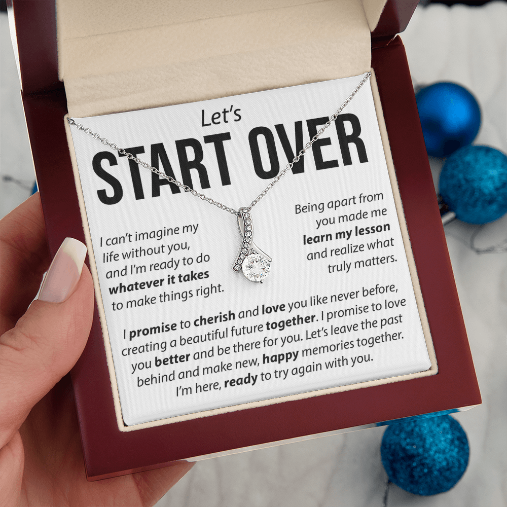 Let's Start Over - Alluring Beauty Necklace