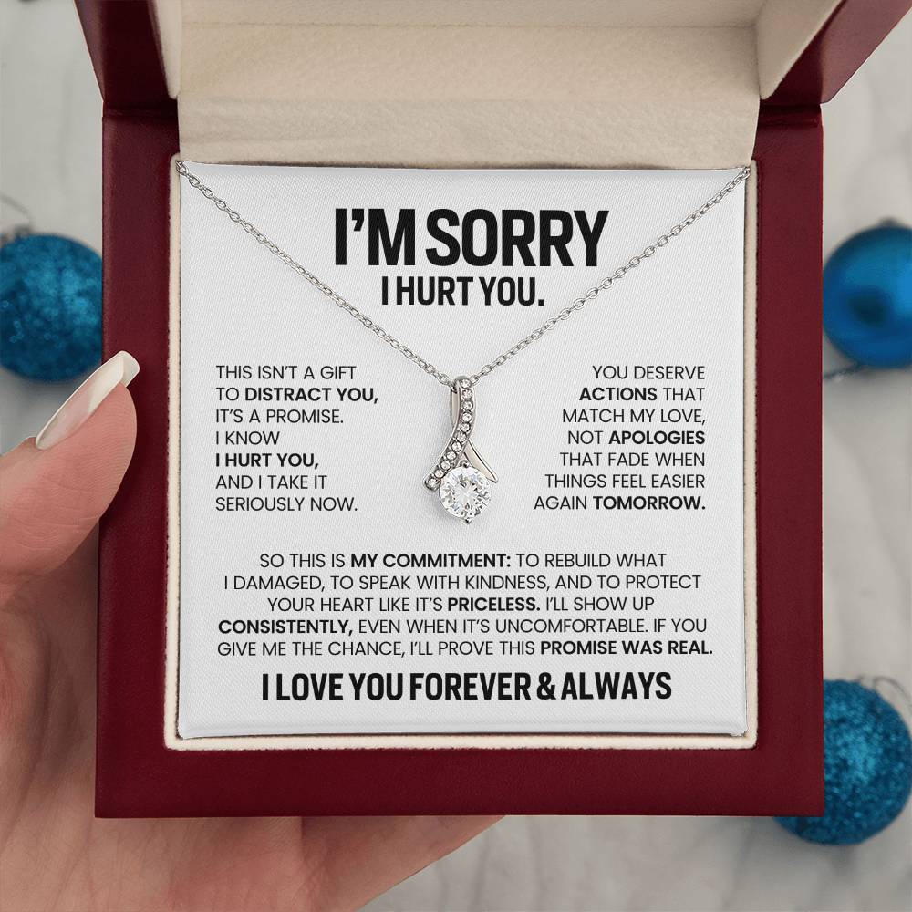 Apology Gift For Her - Alluring Beauty Necklace - This Is My Promise