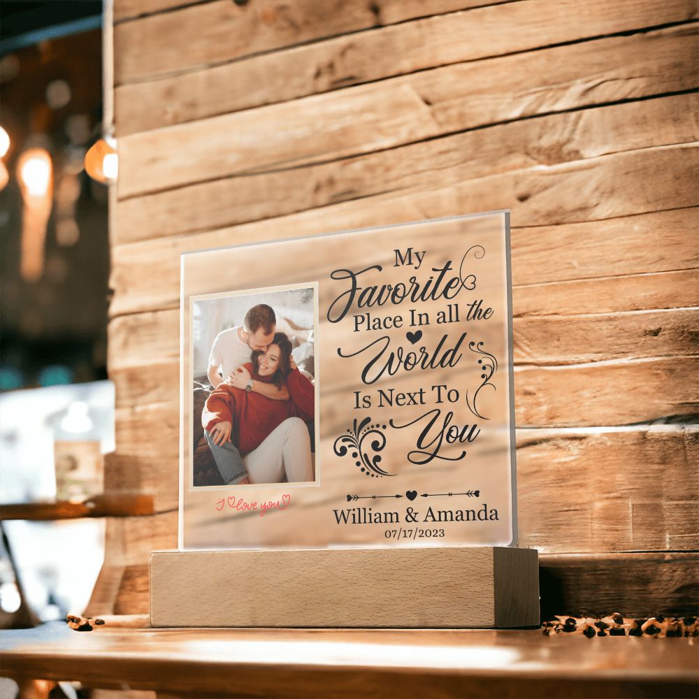 Gift for your Loved One - Acrylic Love Plaque