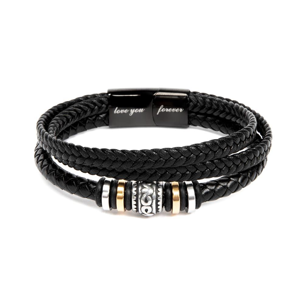 To My Man - "Love You Forever" Bracelet - BB001
