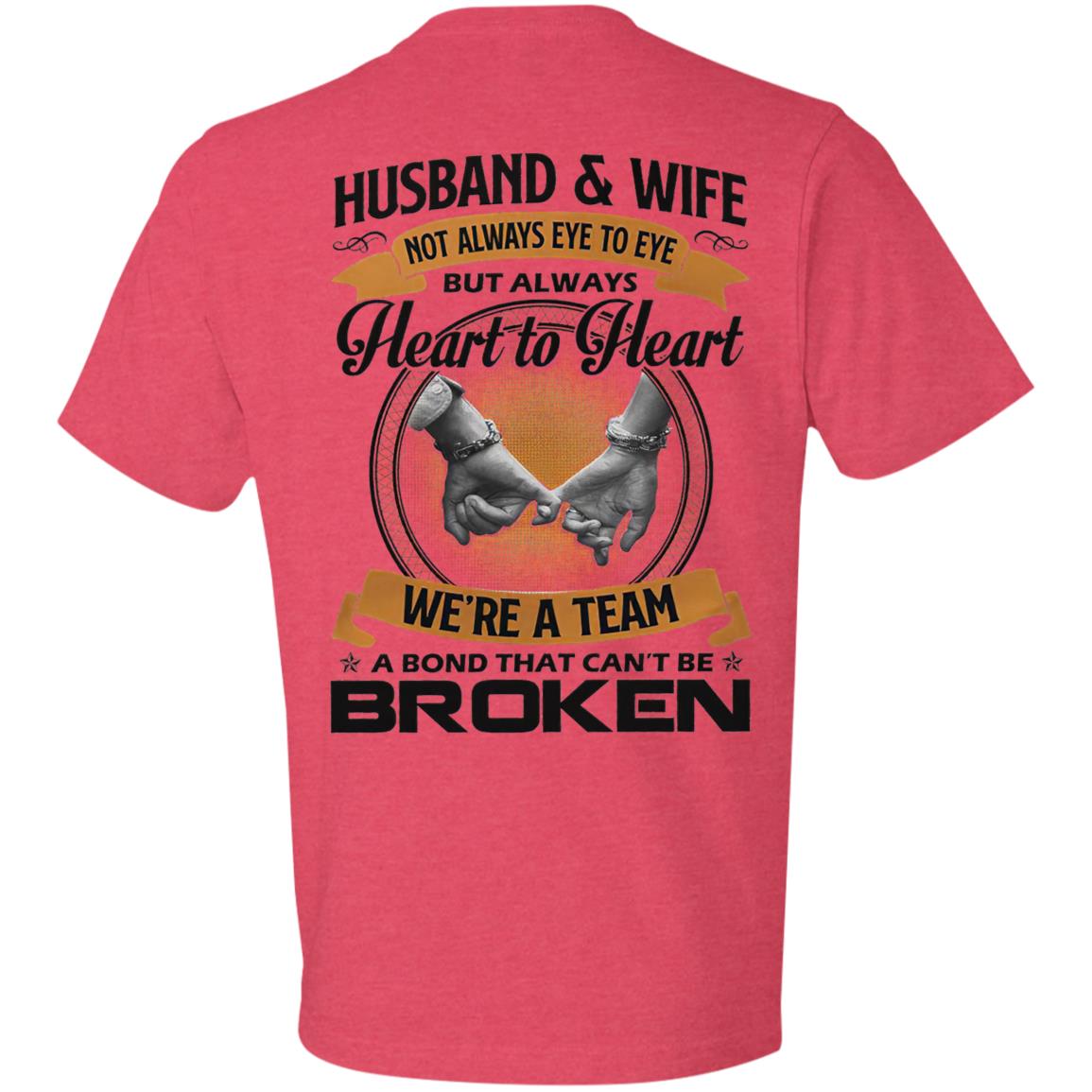 Husband And Wife Always Heart To Heart Classic T-Shirt2