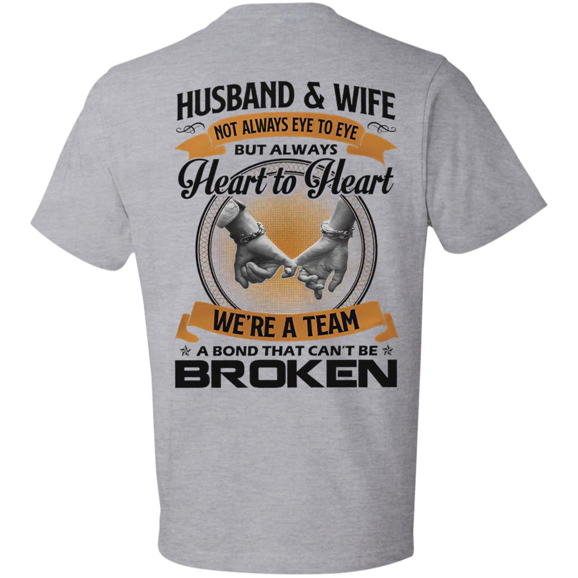 Husband And Wife Always Heart To Heart Classic T-Shirt2
