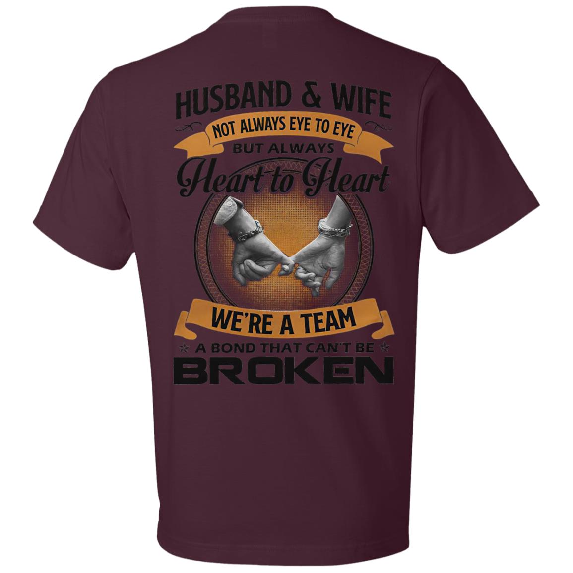 Husband And Wife Always Heart To Heart Classic T-Shirt