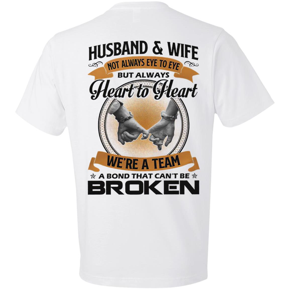 Husband And Wife Always Heart To Heart Classic T-Shirt2