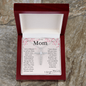 CZ Cross Necklace | To My Mom