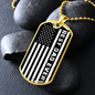 Best Dad Ever | Dog Tag Necklace