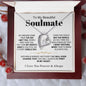 To My Beautiful Soulmate - Forever Love Necklace