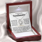 To My Beautiful Soulmate - Forever Love Necklace