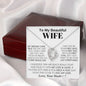 To My Beautiful Wife - Forever Love Necklace