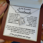 To My Beautiful Soulmate - In Your Eyes I Have Found My Home - Forever Love Necklace