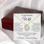 To My Beautiful Wife - Forever Love Necklace