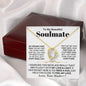 To My Beautiful Soulmate - Forever Love Necklace