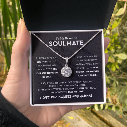 To My Beautiful Soulmate | Eternal Hope Necklace