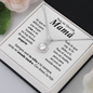 Para mi Querida Mamá / Eternal Hope Necklace