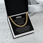 To My Man - I Will Always Love You - Cuban Link Necklace