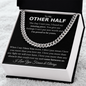 To My Other Half | Cuban Link Necklace