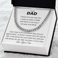 To My Dad | You are my hero | Cuban Link Chain