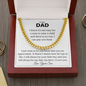 To My Dad | You are my hero | Cuban Link Chain
