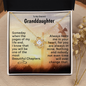 To My Granddaughter - My Beautiful Chapter - Love Knot Necklace