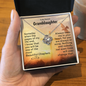 To My Granddaughter - My Beautiful Chapter - Love Knot Necklace