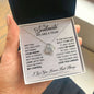 To My Soulmate - We are a Team - Love Knot Necklace SM502