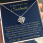 To My Smokin' Hot Soulmate - Love Knot Necklace