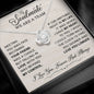 To My Soulmate - We are a Team - Love Knot Necklace SM502