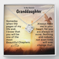 To My Granddaughter - My Beautiful Chapter - Love Knot Necklace