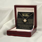 To My Beautiful Wife - Love Knot Necklace
