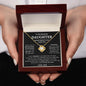 To My Beautiful Daughter - Love Knot Necklace