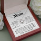 To My Caring Mom - Love Knot Necklace M501